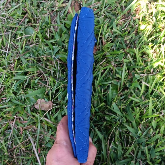 NWOT VERA BRADLEY BLUE LONG WALLET - Picture 7 of 11